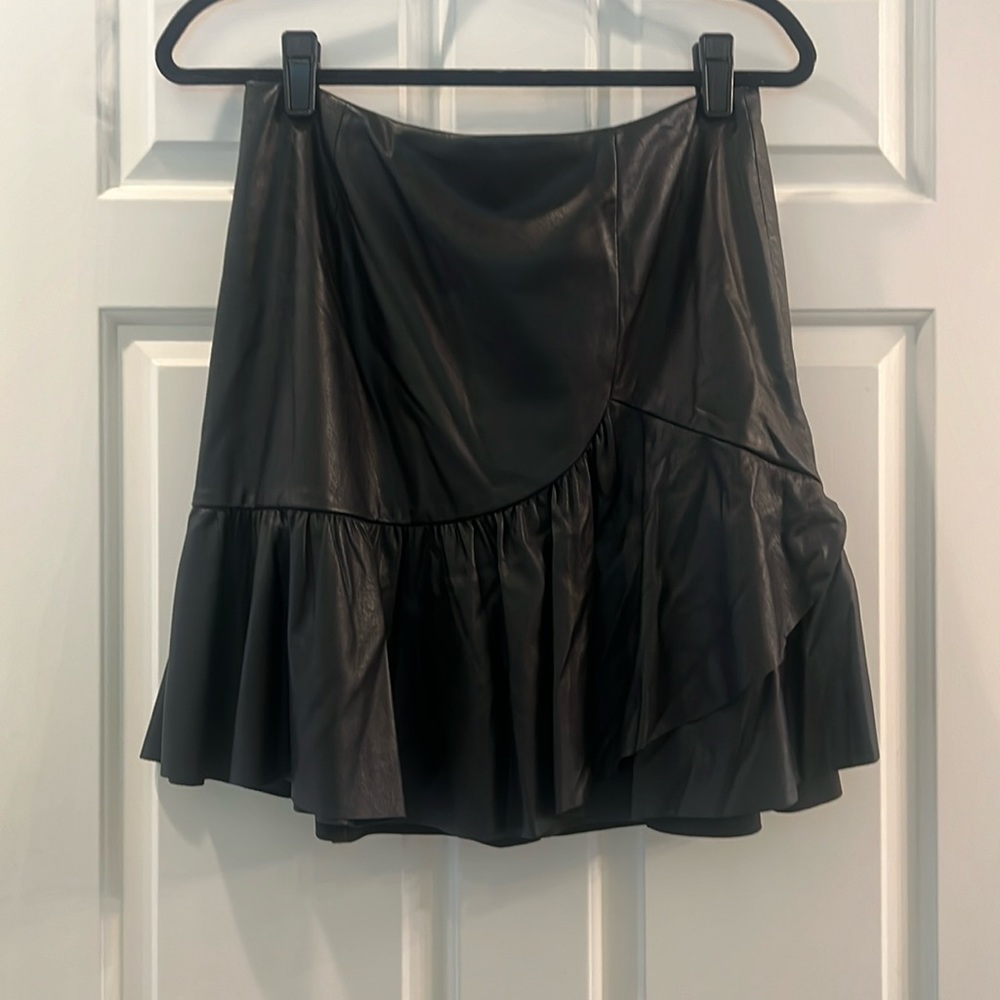 Rebecca Taylor Leather Skirt